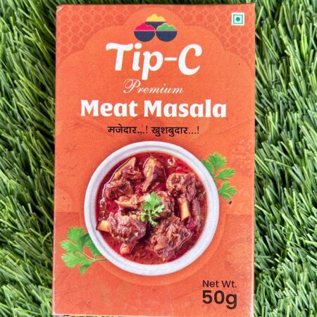 TIP-C Meat Masala premium Indian spice blend for mutton curry, meat roast, and gravy dishes with rich aroma and authentic restaurant-style flavor